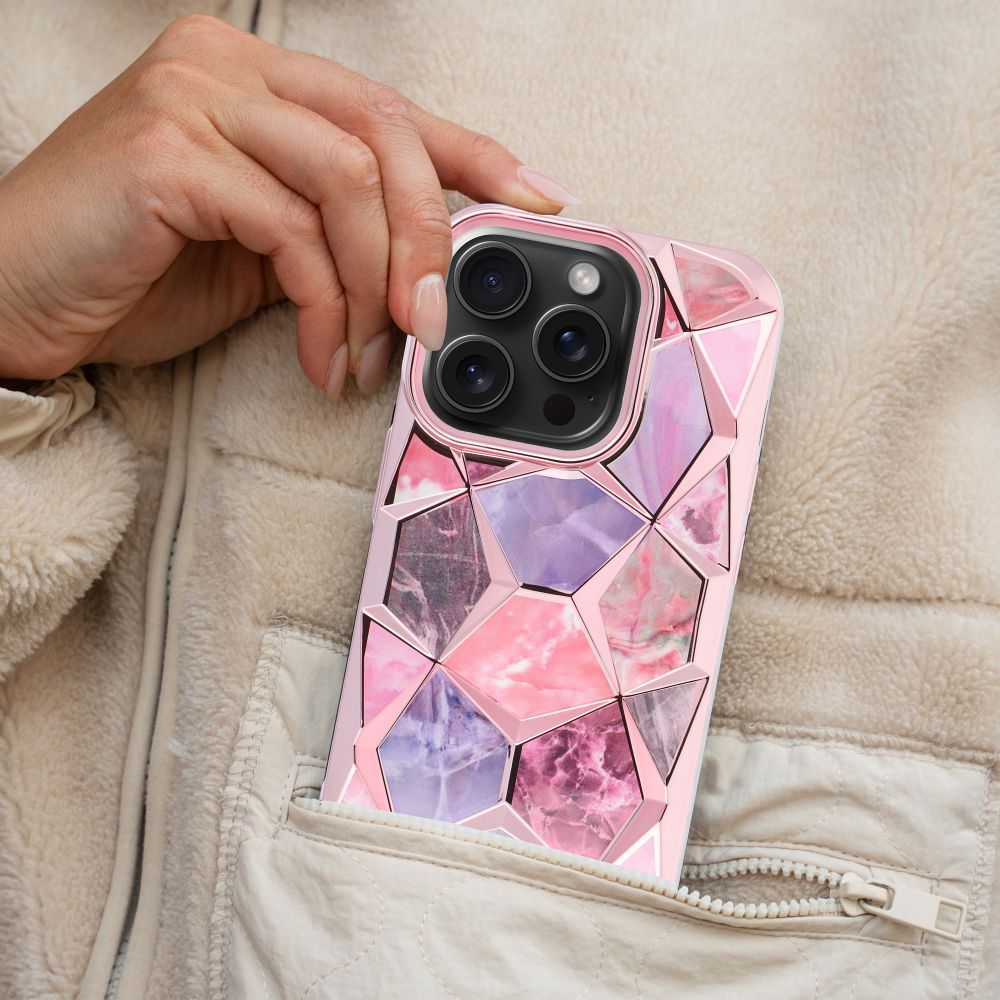 Pokrowiec etui TWINKI Case r�owe APPLE iPhone 16e / 10