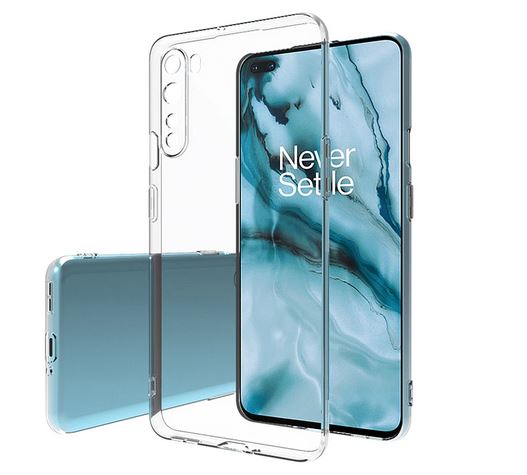 Pokrowiec silikonowe etui Back Case przeroczyste OnePlus Nord