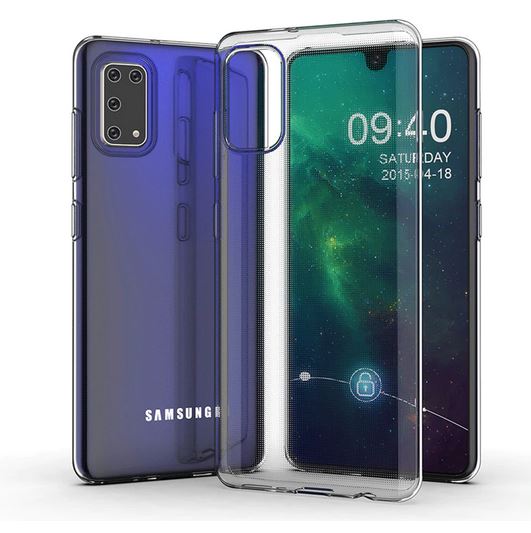 Pokrowiec silikonowe etui Back Case przeroczyste SAMSUNG Galaxy A41 / 3
