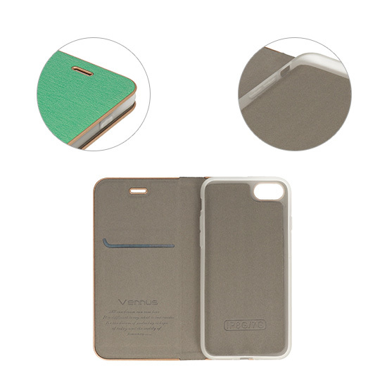 Pokrowiec etui Portfelowe z ramką Vennus Book miętowe ACER 1 / 3 Pokrowiec etui Portfelowe z ramką Vennus Book miętowe ACER 1 / 3