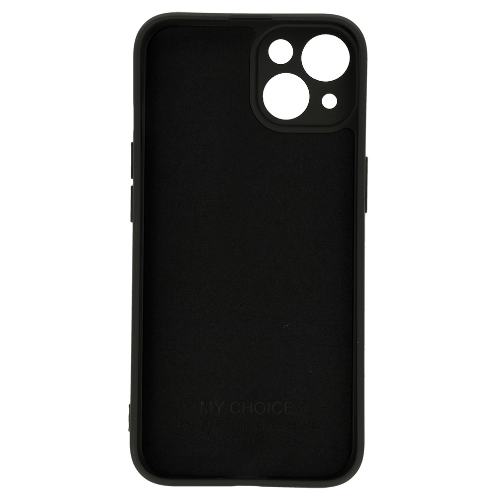 Pokrowiec etui Vennus Silicone Heart Case czarne APPLE iPhone 13 Pro Max / 5