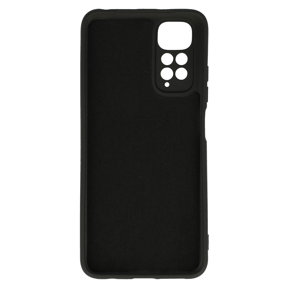 Pokrowiec etui Vennus Silicone Heart Case czarne Xiaomi Redmi Note 11 Pro / 5