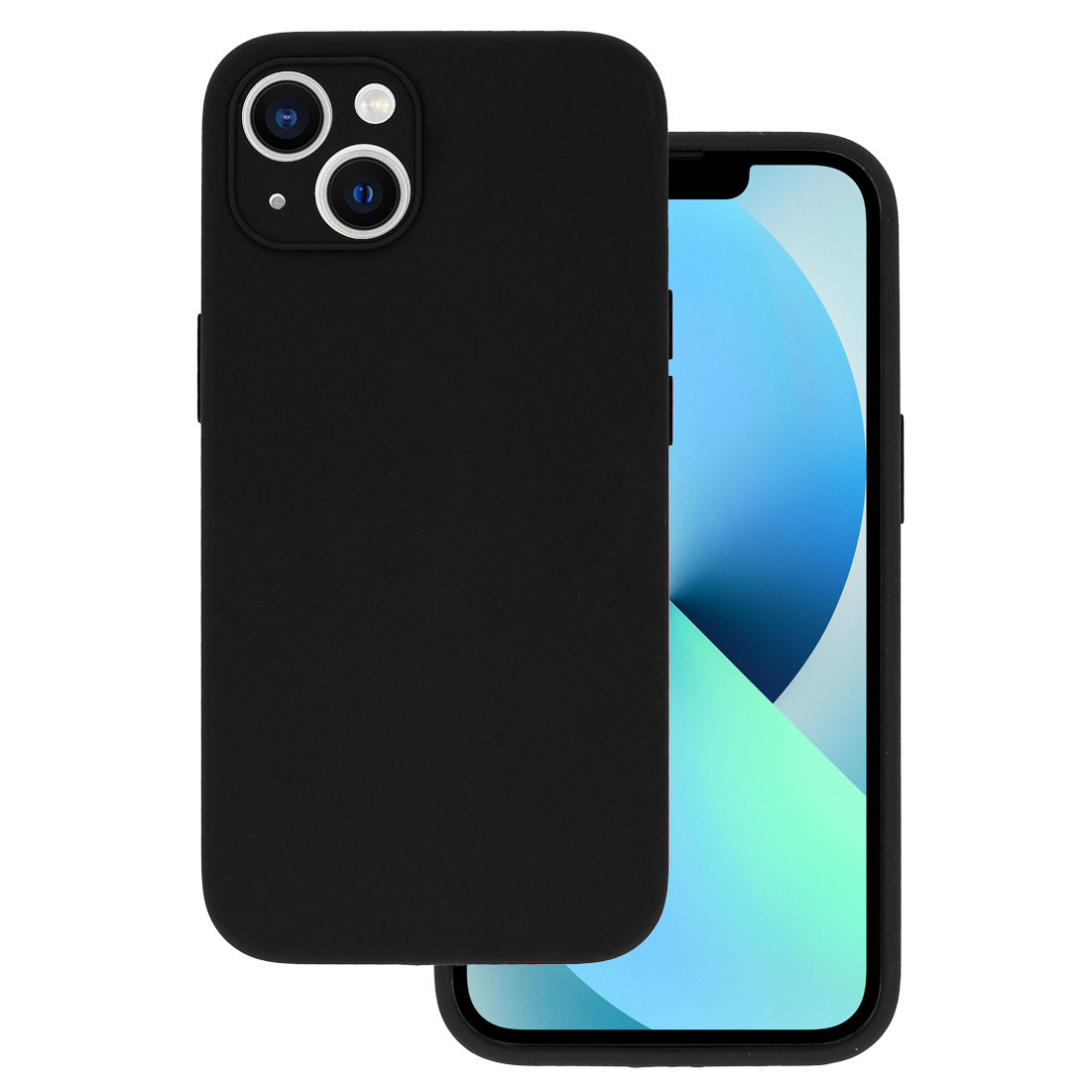 Pokrowiec etui Vennus Silicone Lite czarne Xiaomi Redmi Note 10 Pro Max