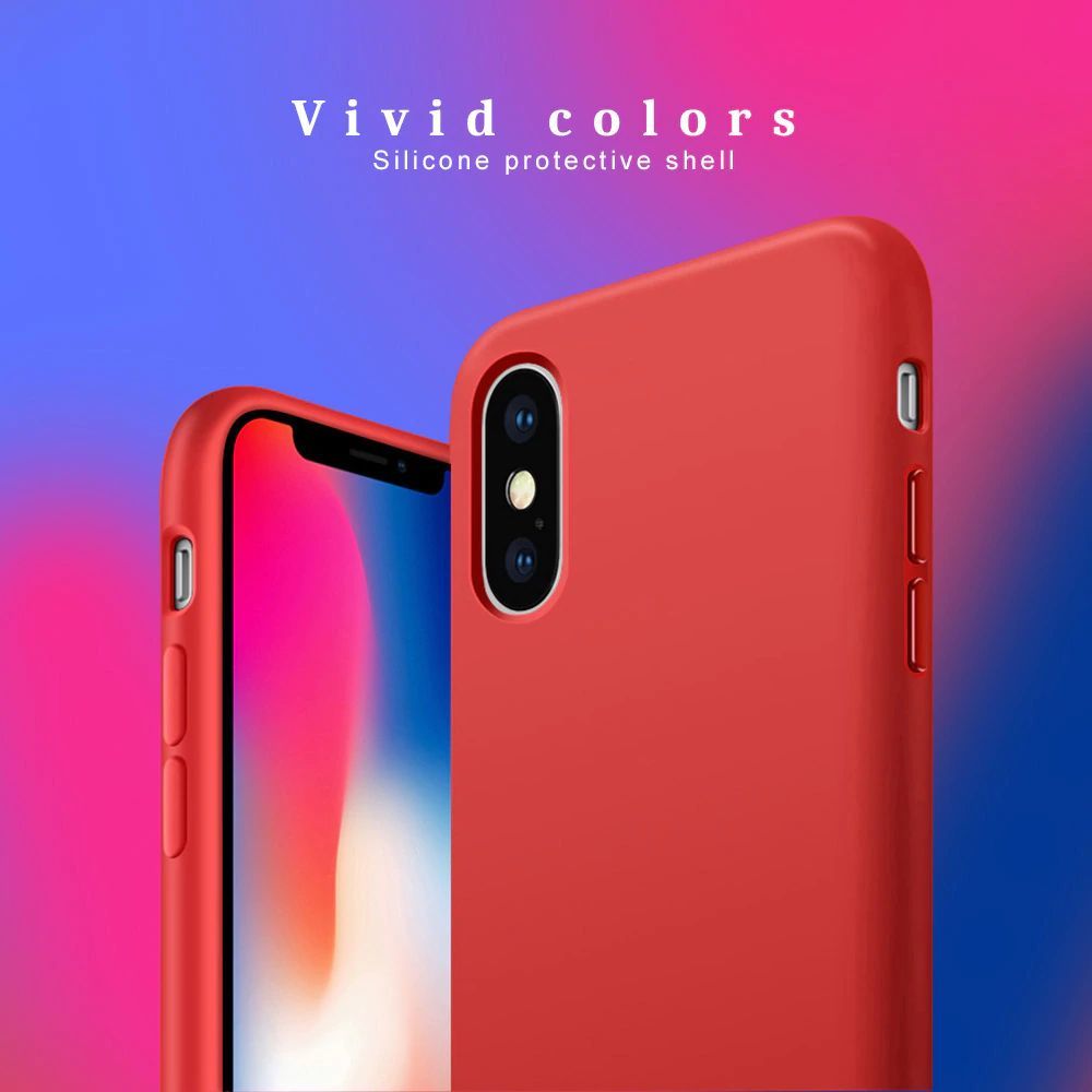 Pokrowiec etui Vennus Silicone Lite czerwone APPLE iPhone 12 Pro / 6