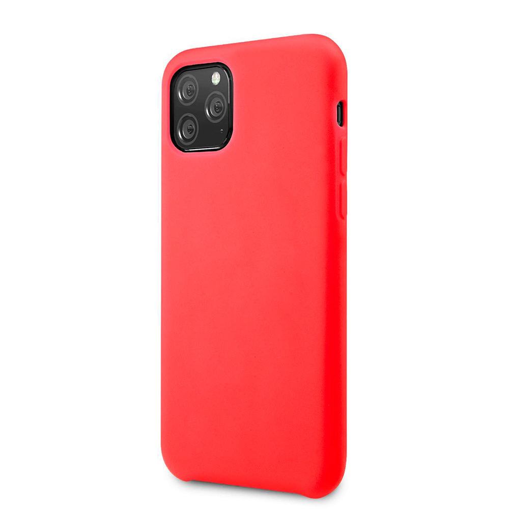 Pokrowiec etui Vennus Silicone Lite czerwone SAMSUNG Galaxy A52 LTE / 2