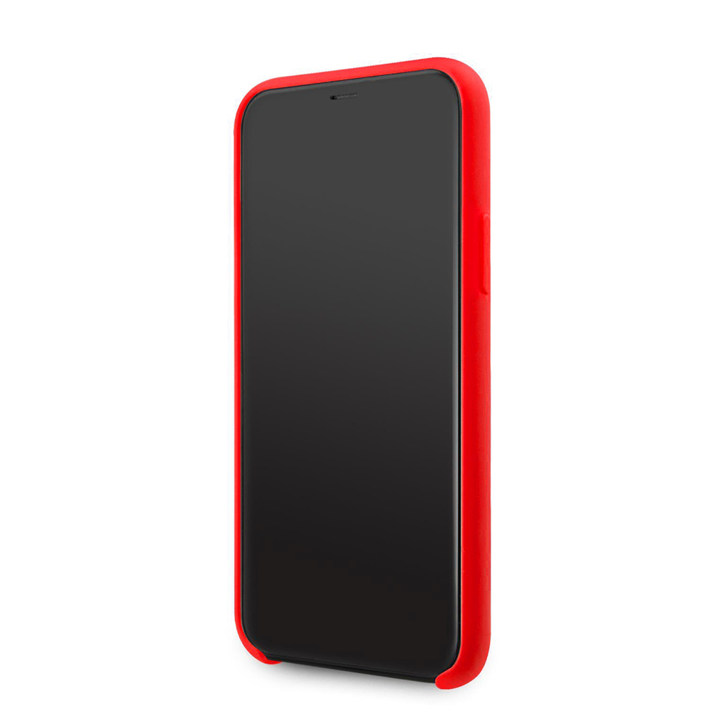 Pokrowiec etui Vennus Silicone Lite czerwone SAMSUNG Galaxy A52 LTE / 3