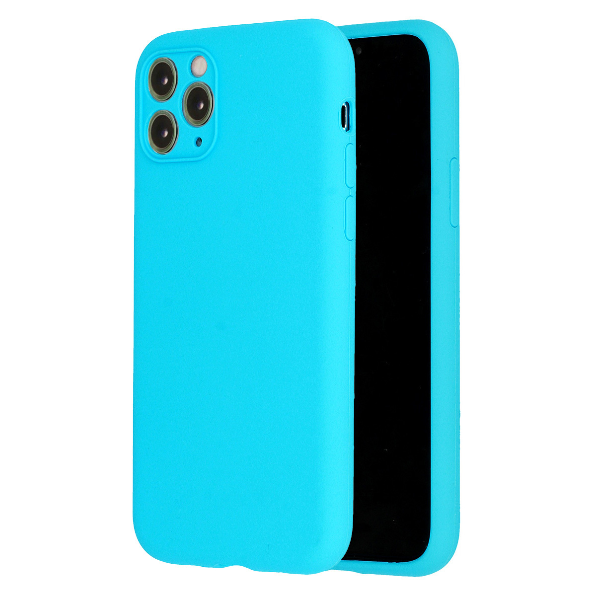 Pokrowiec etui Vennus Silicone Lite jasnoniebieskie APPLE iPhone 12 Pro Max