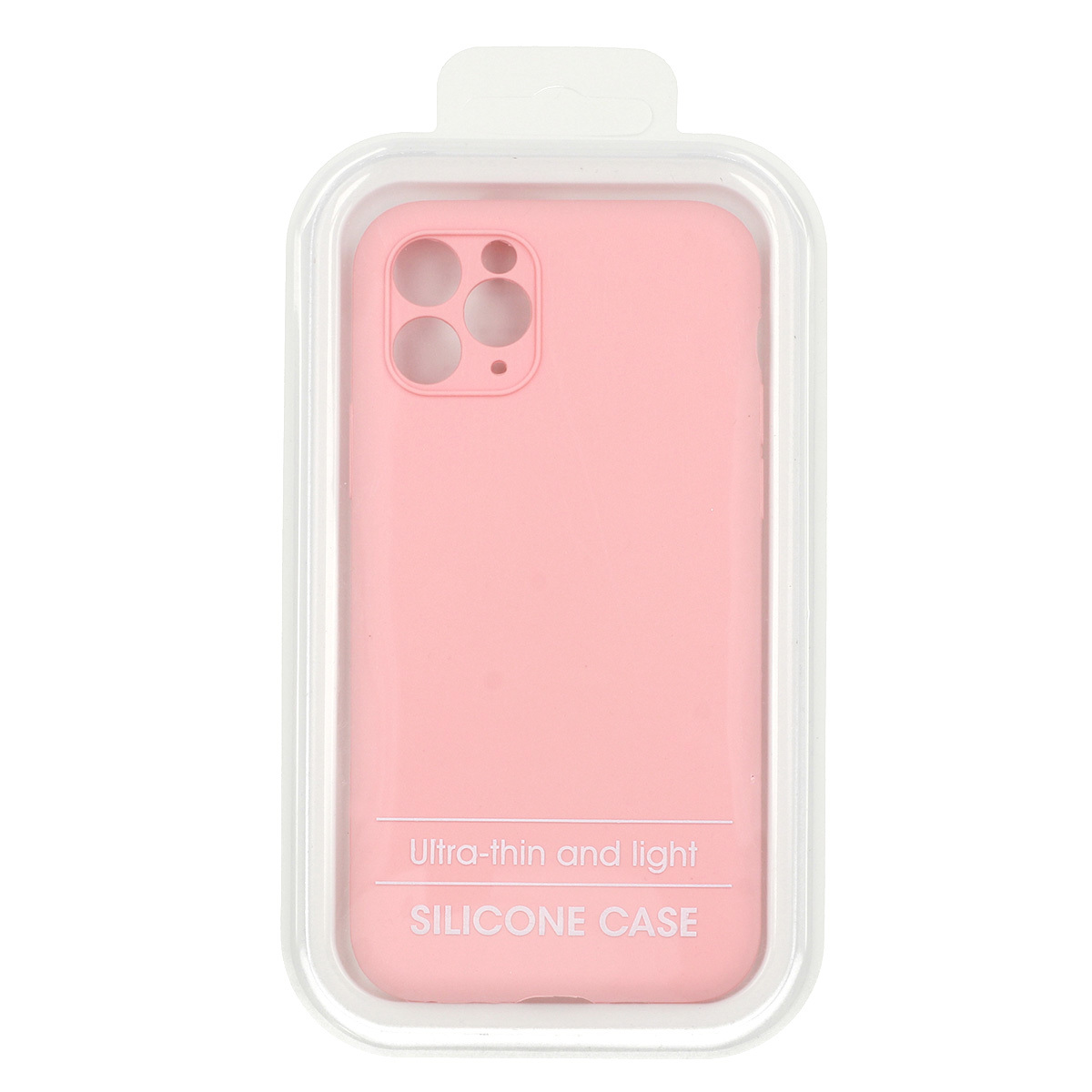 Pokrowiec etui Vennus Silicone Lite jasnorowe APPLE iPhone 12 Mini / 4