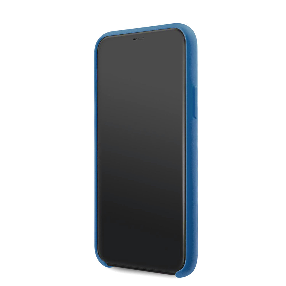 Pokrowiec etui Vennus Silicone Lite niebieskie Xiaomi Mi 8 Lite / 3