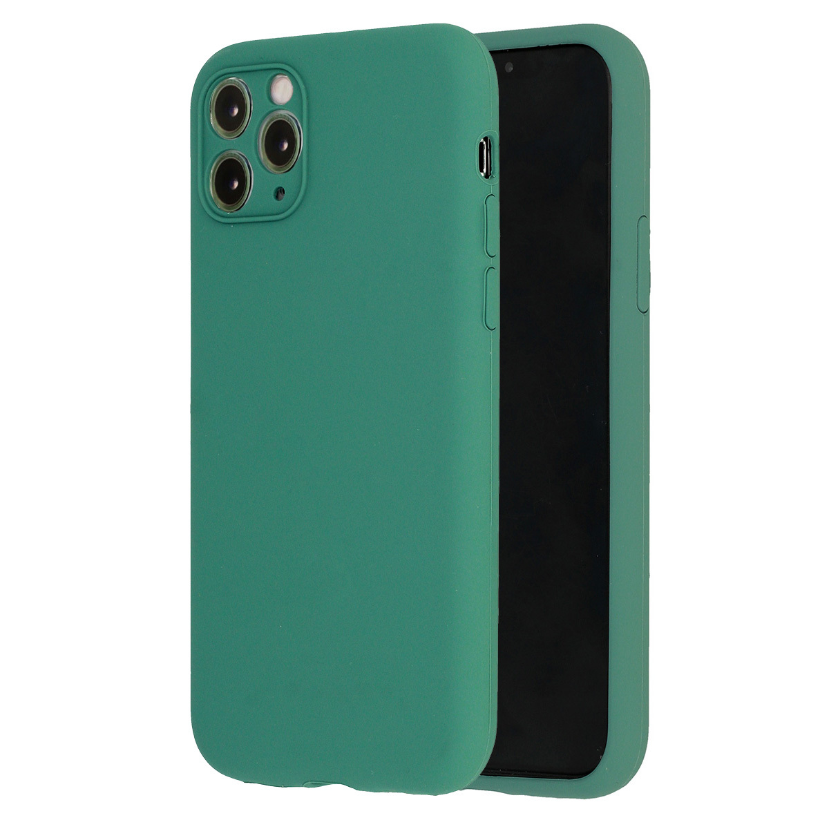 Pokrowiec etui Vennus Silicone Lite zielone APPLE iPhone 12 Mini