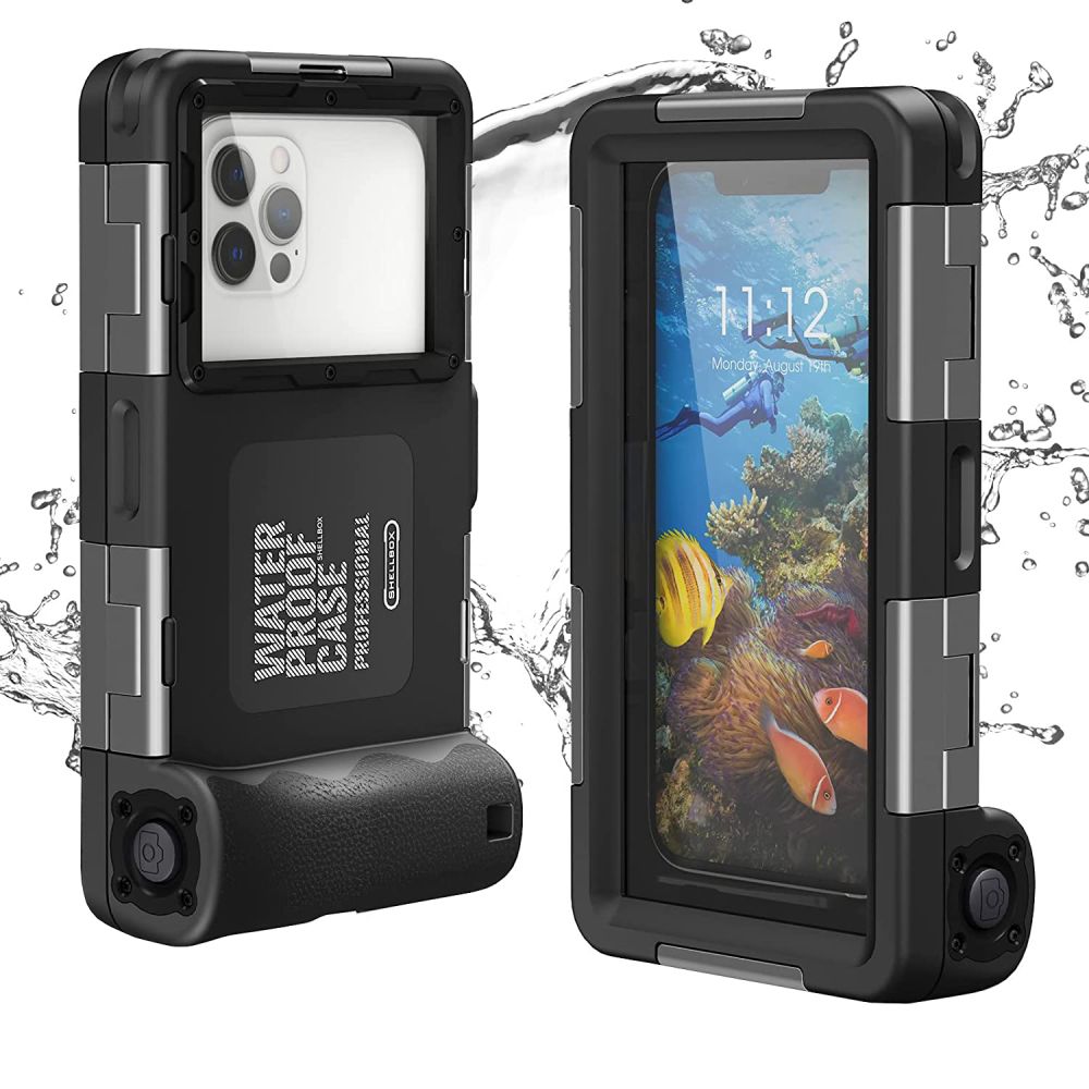 Pokrowiec wodoodporne Tech-Protect IPX8 Universal Diving czarne HUAWEI MediaPad T5 10.1 / 2