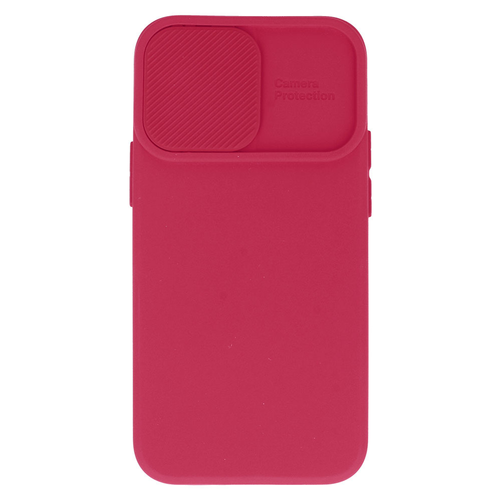 Pokrowiec etui z elastycznego TPU Camshield Soft Case bordowe APPLE iPhone 14 Plus / 6
