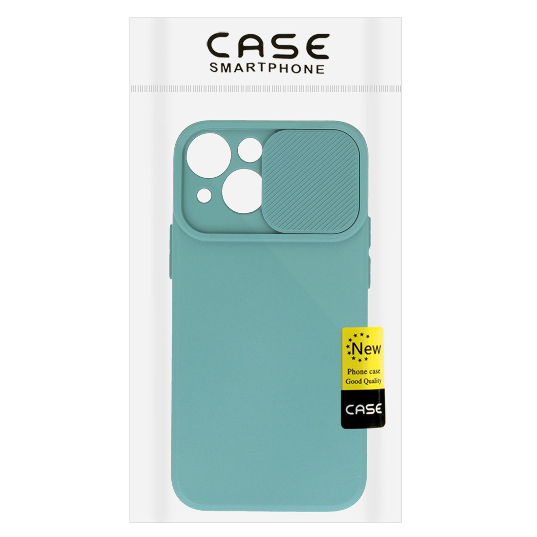 Pokrowiec etui z elastycznego TPU Camshield Soft Case ciemnozielone APPLE iPhone 14 Plus / 2