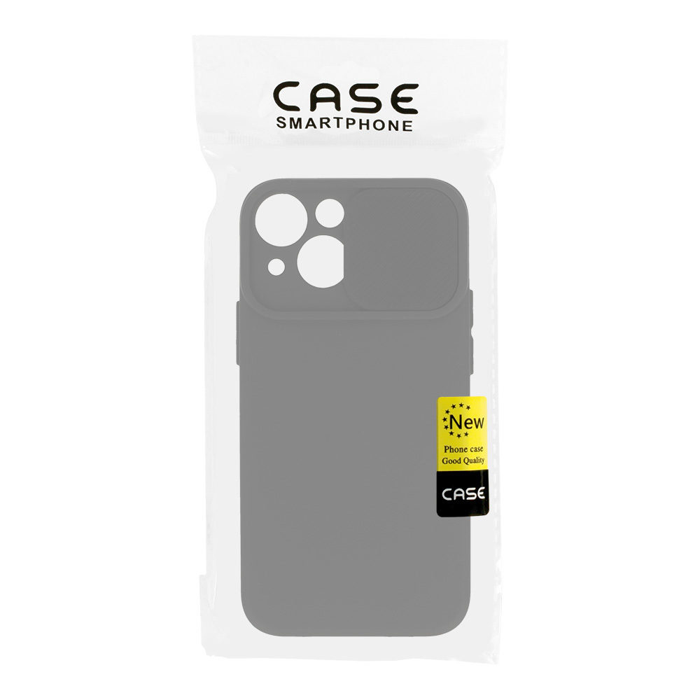 Pokrowiec etui z elastycznego TPU Camshield Soft Case czarne APPLE iPhone 11 / 7