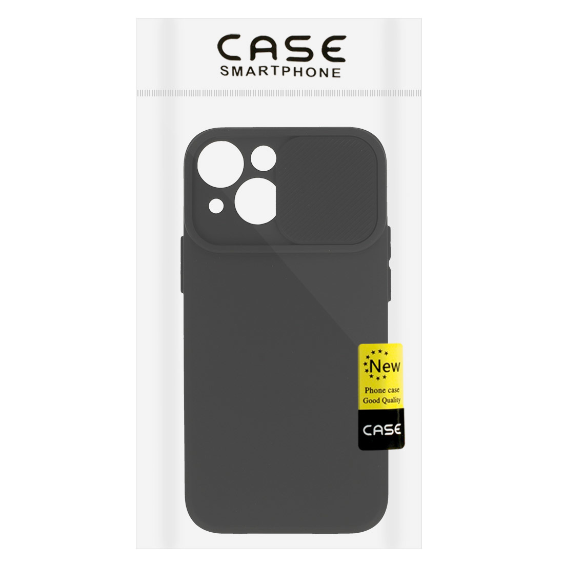 Pokrowiec etui z elastycznego TPU Camshield Soft Case czarne APPLE iPhone 14 / 7