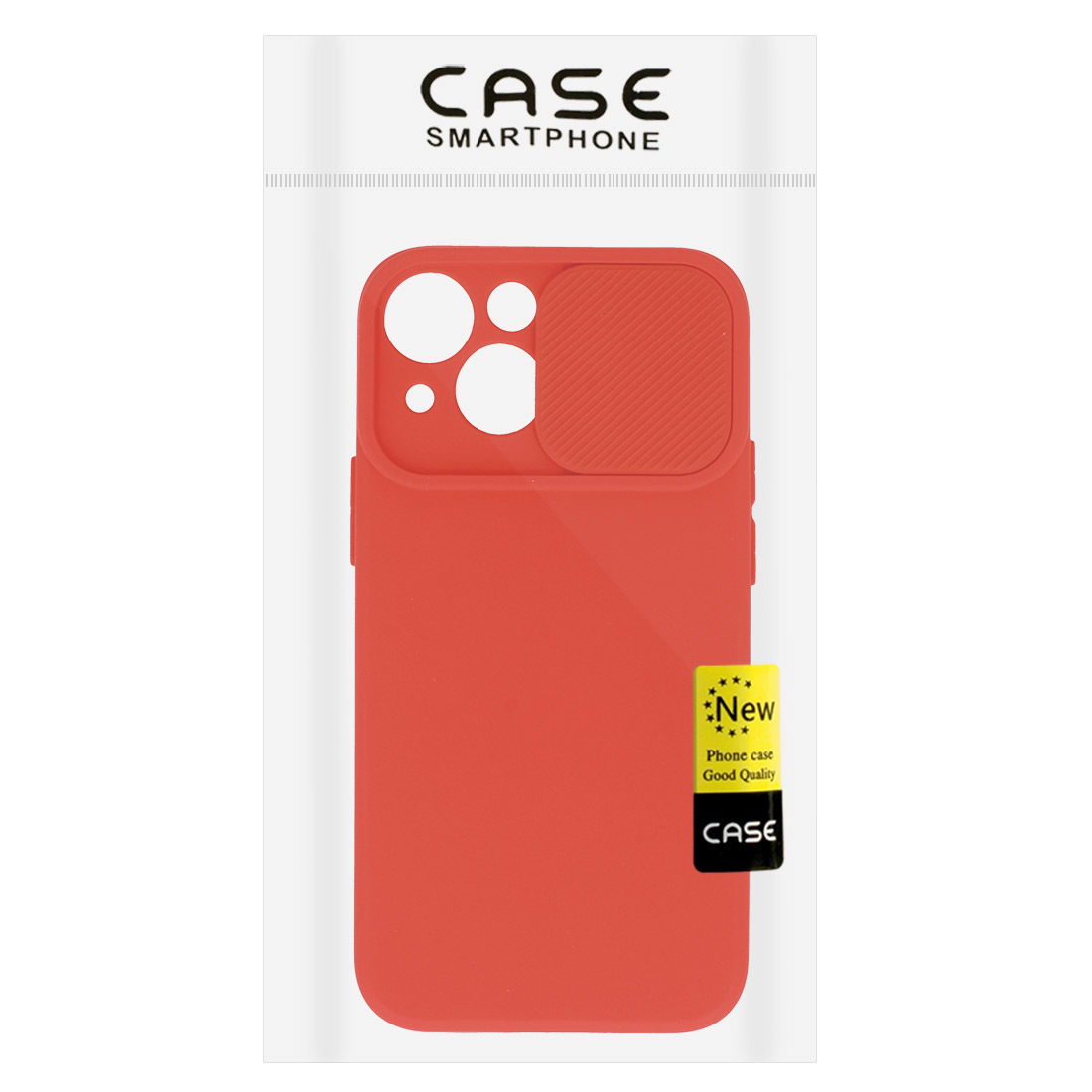 Pokrowiec etui z elastycznego TPU Camshield Soft Case czerwone APPLE iPhone 14 / 7