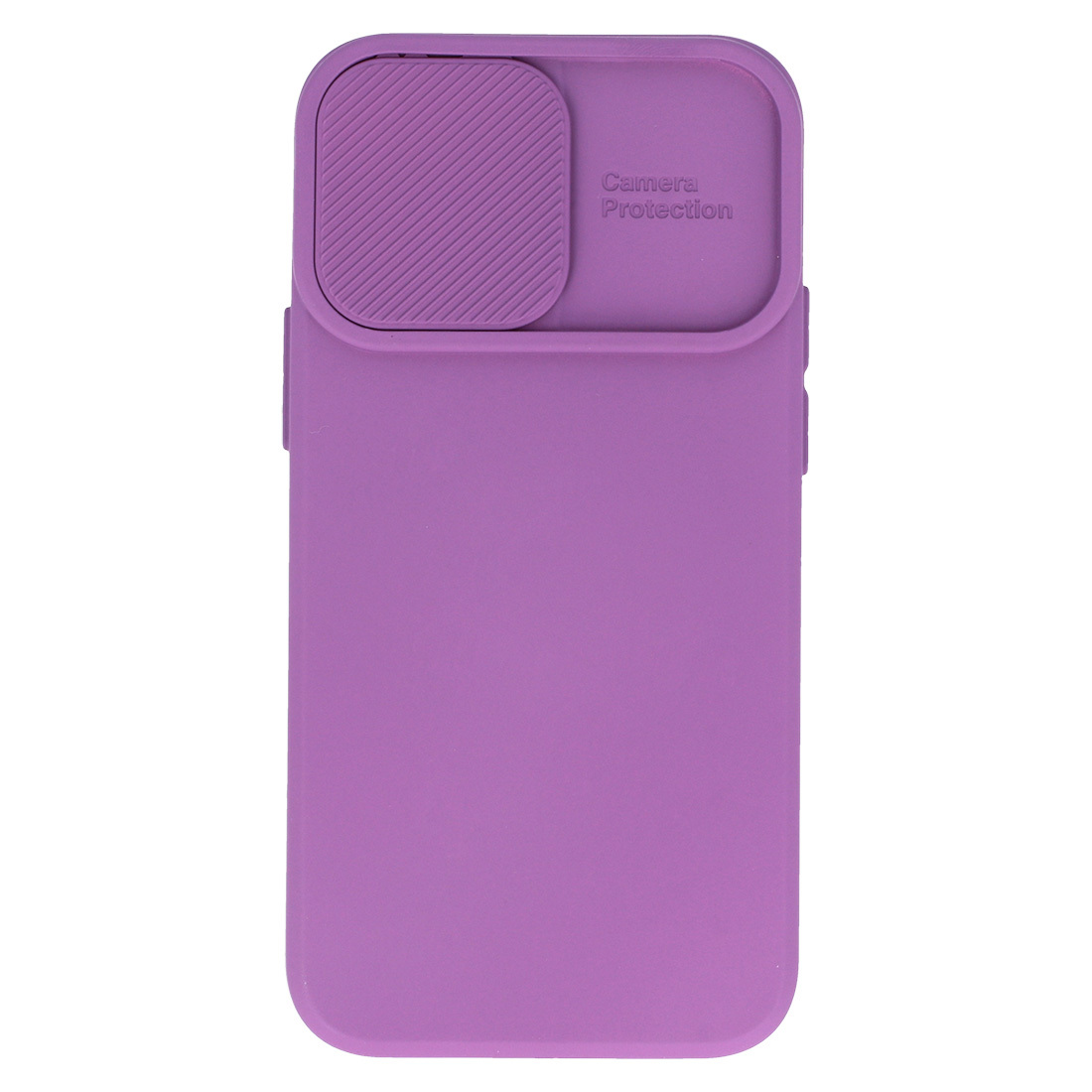 Pokrowiec etui z elastycznego TPU Camshield Soft Case fioletowe APPLE iPhone 12 Pro / 6