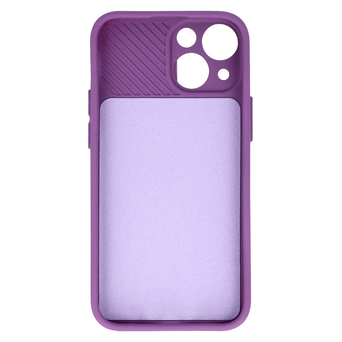 Pokrowiec etui z elastycznego TPU Camshield Soft Case fioletowe APPLE iPhone 12 Pro Max / 5