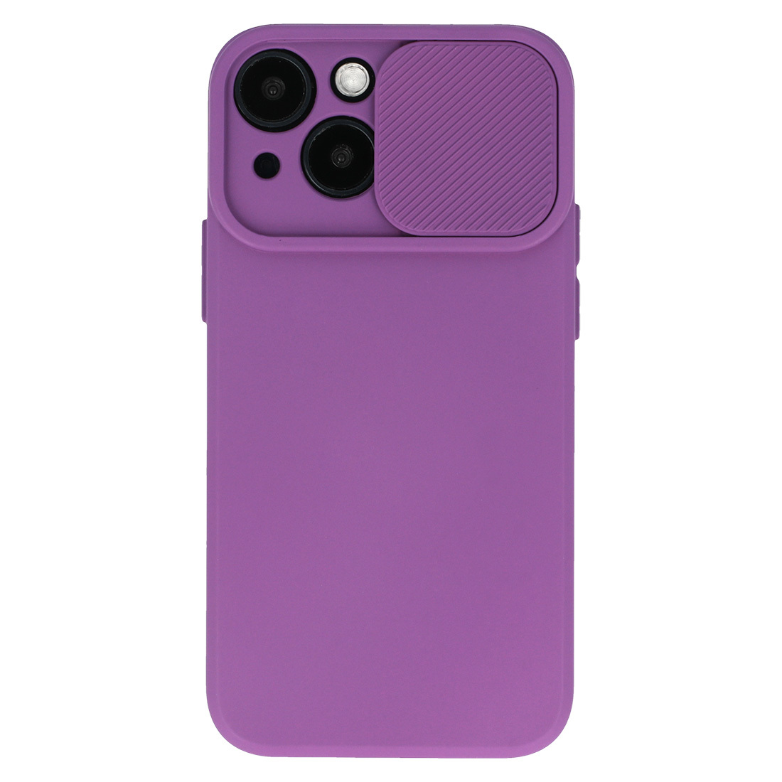 Pokrowiec etui z elastycznego TPU Camshield Soft Case fioletowe APPLE iPhone 14 Pro Max / 2