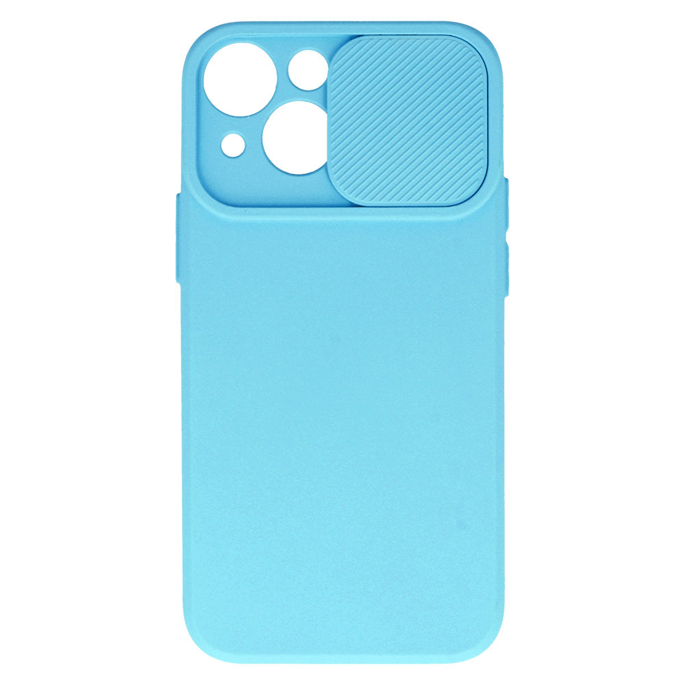 Pokrowiec etui z elastycznego TPU Camshield Soft Case jasnoniebieskie APPLE iPhone 14 Plus / 4