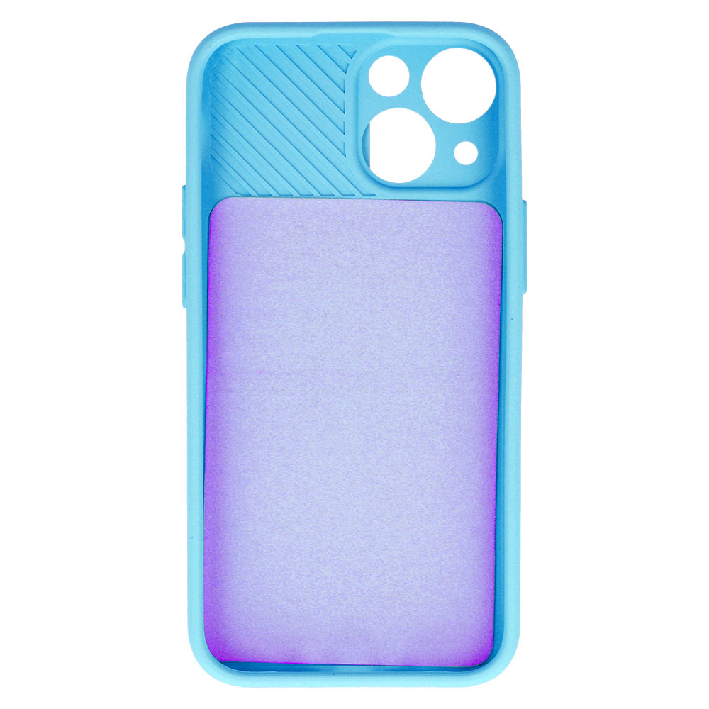 Pokrowiec etui z elastycznego TPU Camshield Soft Case jasnoniebieskie APPLE iPhone 14 Plus / 5