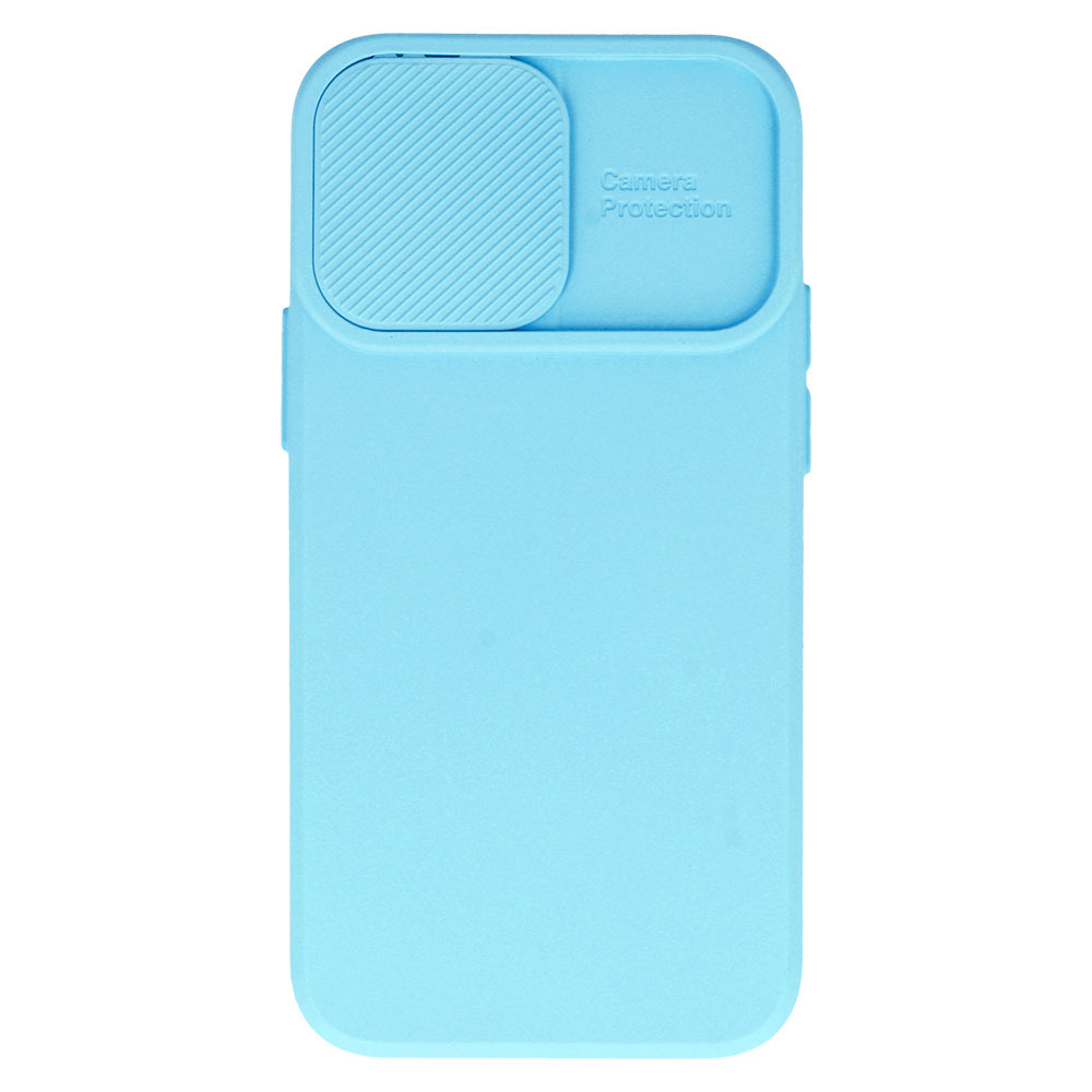 Pokrowiec etui z elastycznego TPU Camshield Soft Case jasnoniebieskie APPLE iPhone 14 Plus / 6