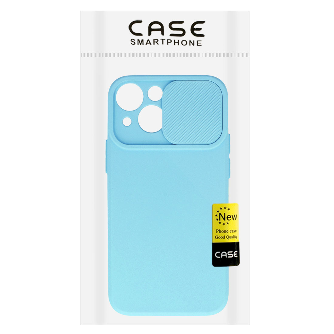 Pokrowiec etui z elastycznego TPU Camshield Soft Case jasnoniebieskie APPLE iPhone 14 Plus / 7