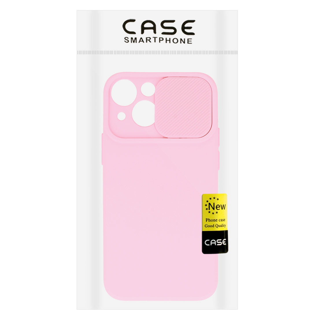 Pokrowiec etui z elastycznego TPU Camshield Soft Case jasnorowe APPLE iPhone 14 / 7