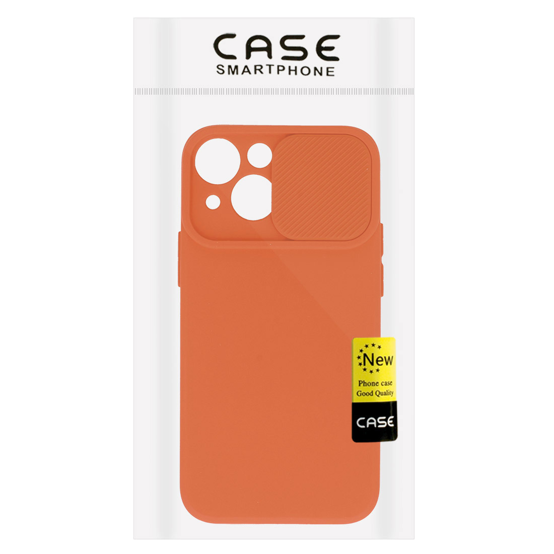 Pokrowiec etui z elastycznego TPU Camshield Soft Case pomaraczowe APPLE iPhone 13 / 7
