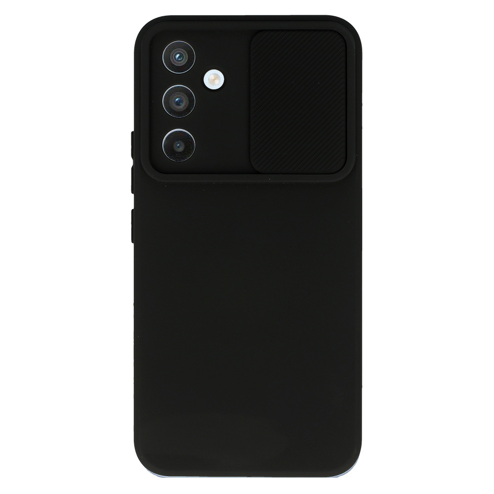 Pokrowiec etui z elastycznego TPU Camshield Soft czarne SAMSUNG Galaxy A34 5G / 2