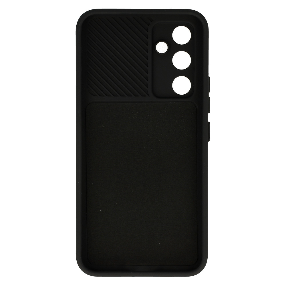 Pokrowiec etui z elastycznego TPU Camshield Soft czarne SAMSUNG Galaxy A34 5G / 5