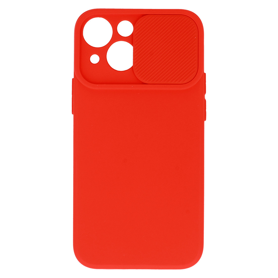 Pokrowiec etui z elastycznego TPU Camshield Soft czerwone APPLE iPhone 15 Plus / 4