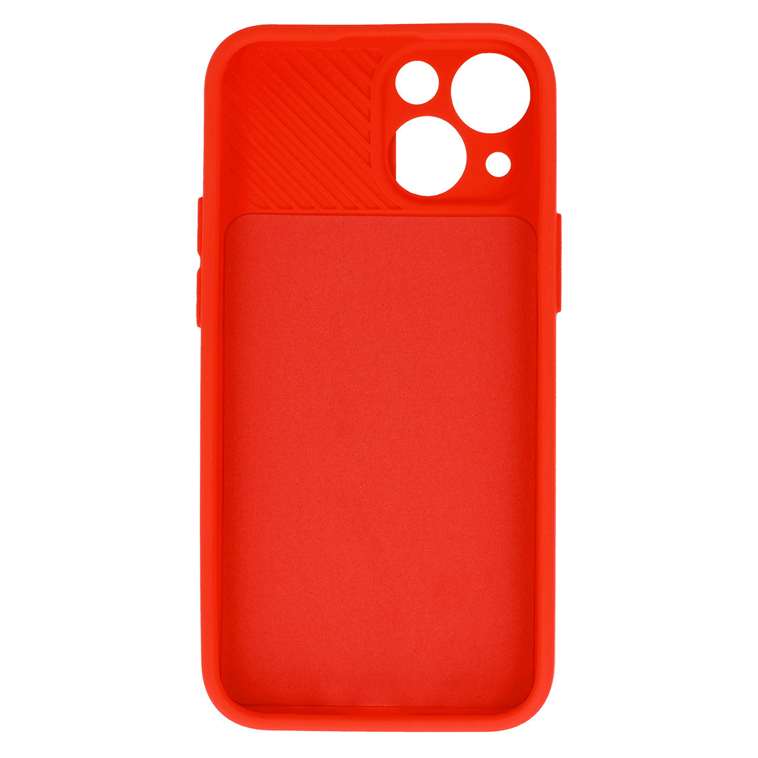 Pokrowiec etui z elastycznego TPU Camshield Soft czerwone APPLE iPhone 15 Plus / 5