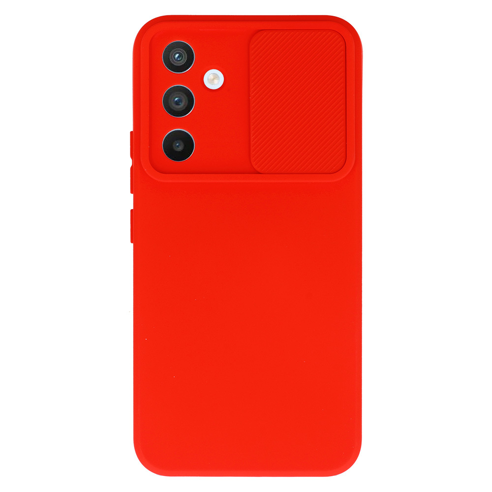 Pokrowiec etui z elastycznego TPU Camshield Soft czerwone SAMSUNG Galaxy A34 5G / 2