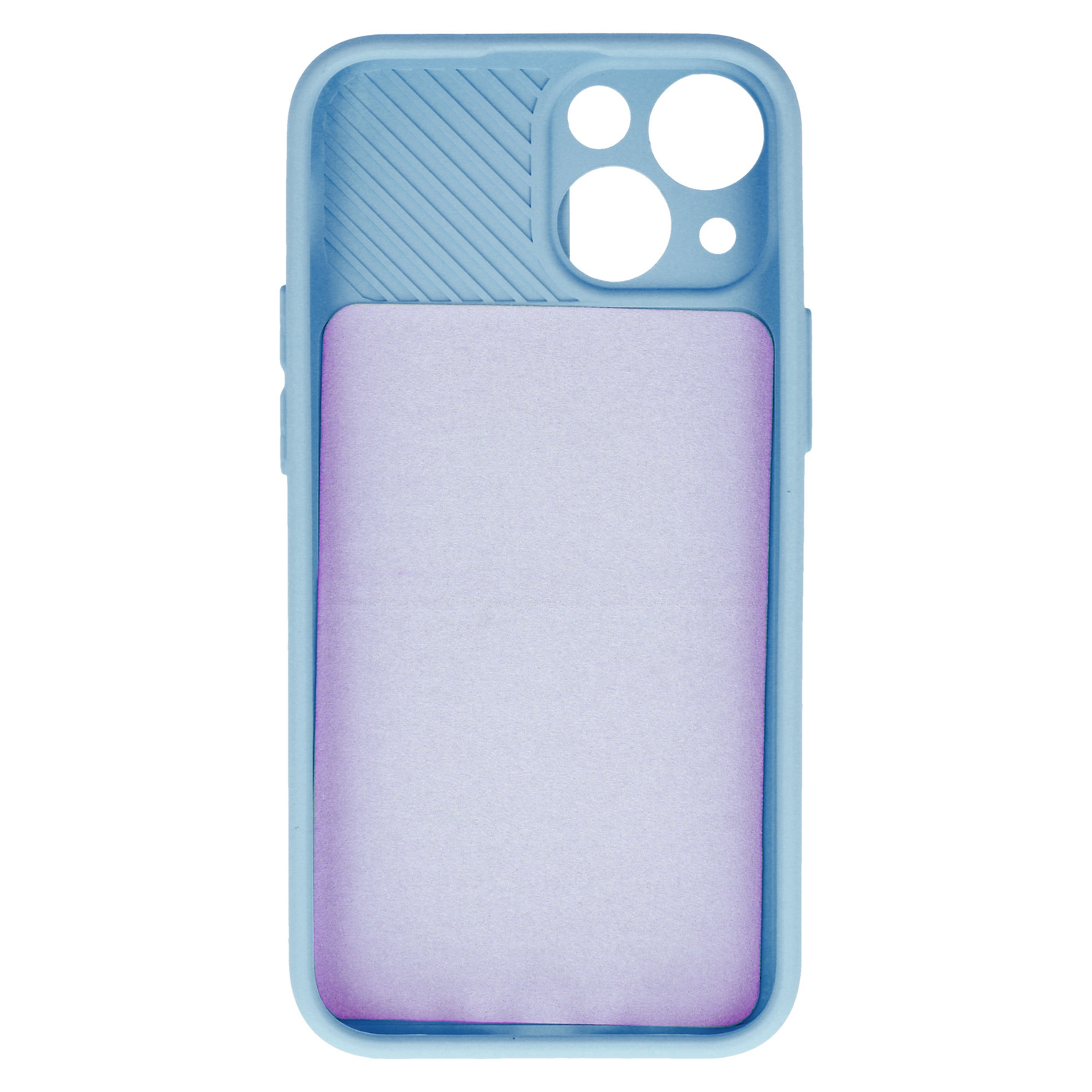 Pokrowiec etui z elastycznego TPU Camshield Soft jasnoniebieskie APPLE iPhone 15 Pro Max / 5