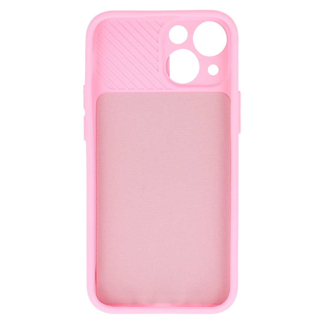 Pokrowiec etui z elastycznego TPU Camshield Soft jasnorowe APPLE iPhone 15 Plus / 5