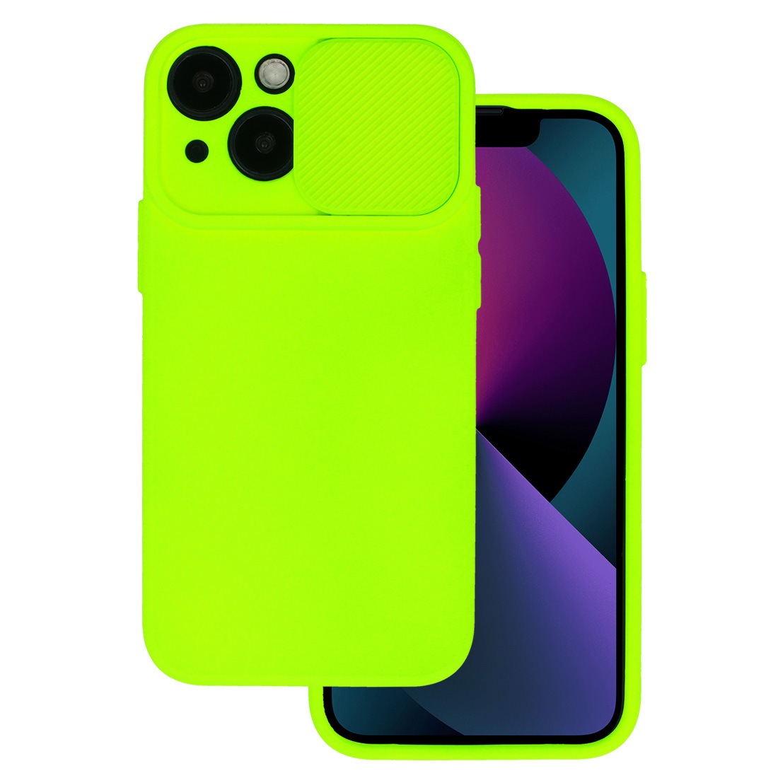 Pokrowiec etui z elastycznego TPU Camshield Soft limonkowe Xiaomi Redmi Note 11 Pro