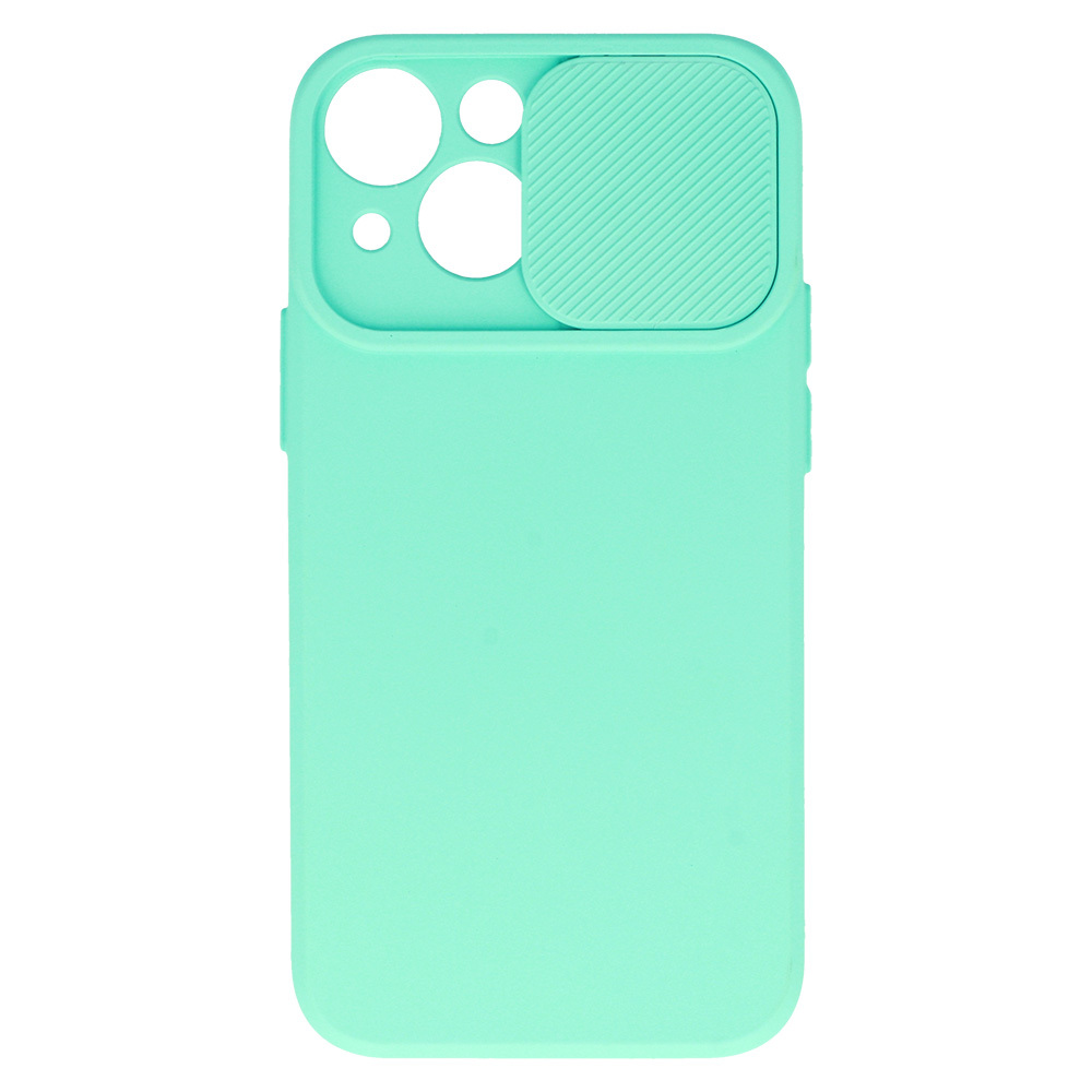 Pokrowiec etui z elastycznego TPU Camshield Soft miętowe APPLE iPhone 15 Pro Max / 4