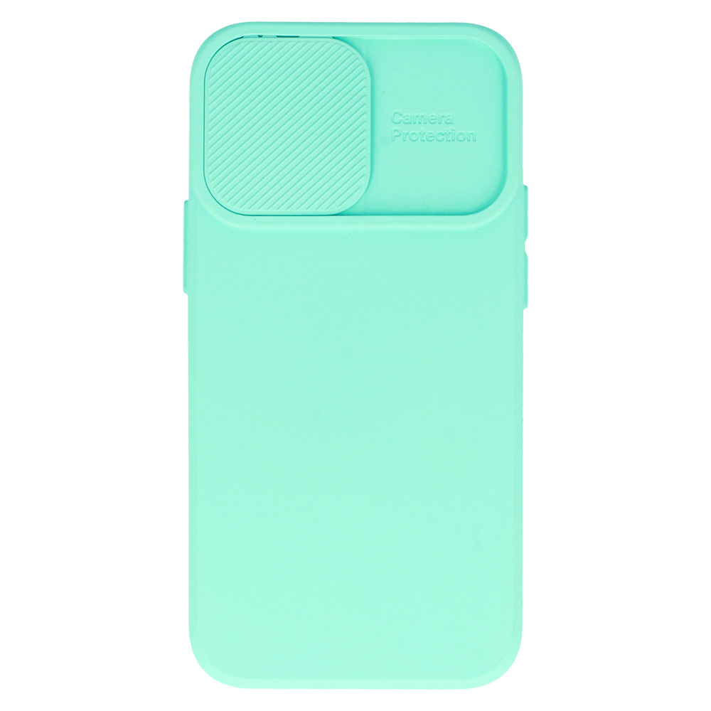 Pokrowiec etui z elastycznego TPU Camshield Soft miętowe APPLE iPhone 15 Pro Max / 6