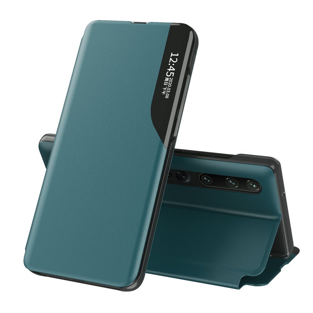 Pokrowiec etui Eco Leather View Case zielone Xiaomi Mi 10 Pro