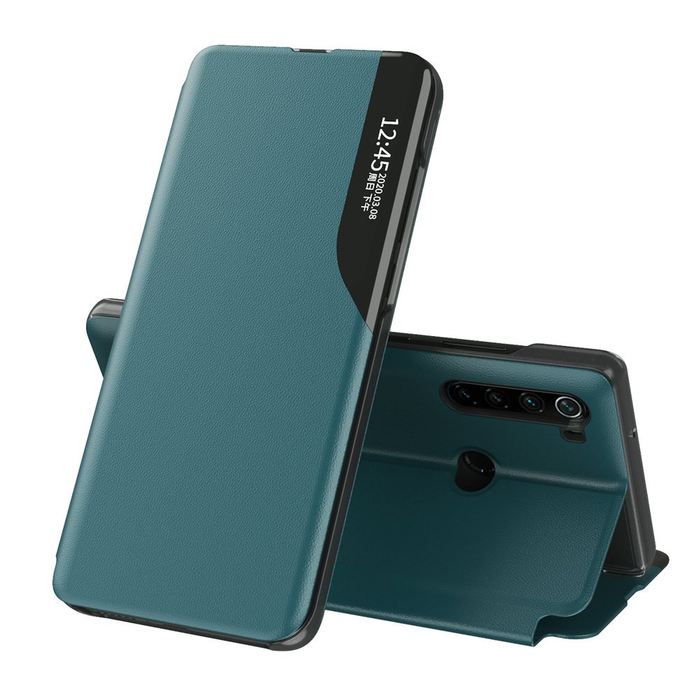 Pokrowiec etui Eco Leather View Case zielone Xiaomi Redmi Note 8T