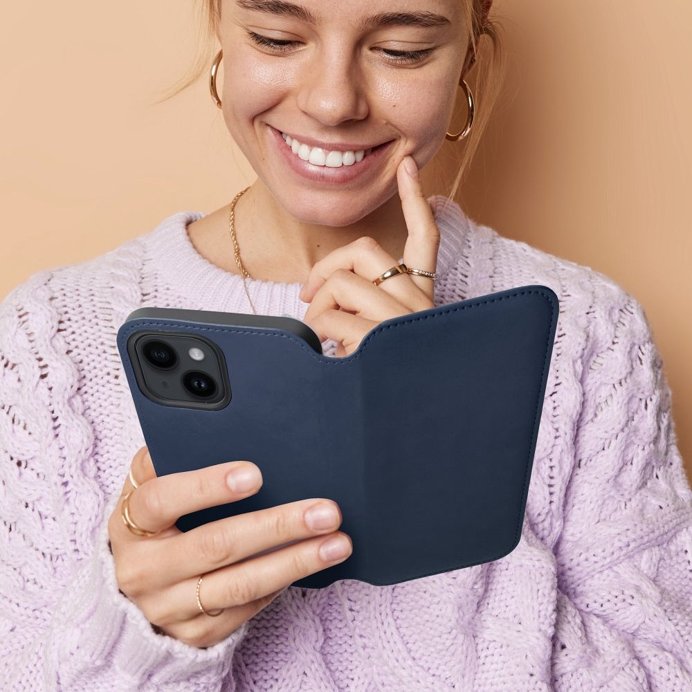 Pokrowiec etui z klapką Dual Pocket czarne APPLE iPhone 16 Pro Max / 5