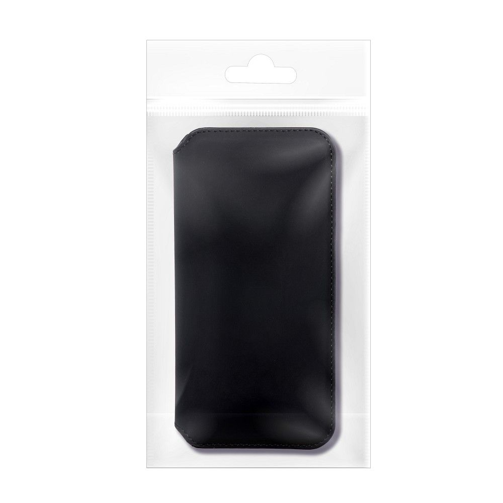 Pokrowiec etui z klapk Dual Pocket czarne MOTOROLA Moto G14 / 7