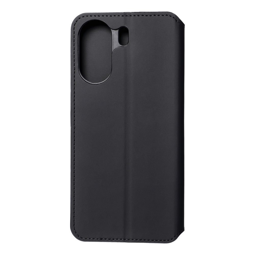 Pokrowiec etui z klapk Dual Pocket czarne Xiaomi Poco C65 / 2
