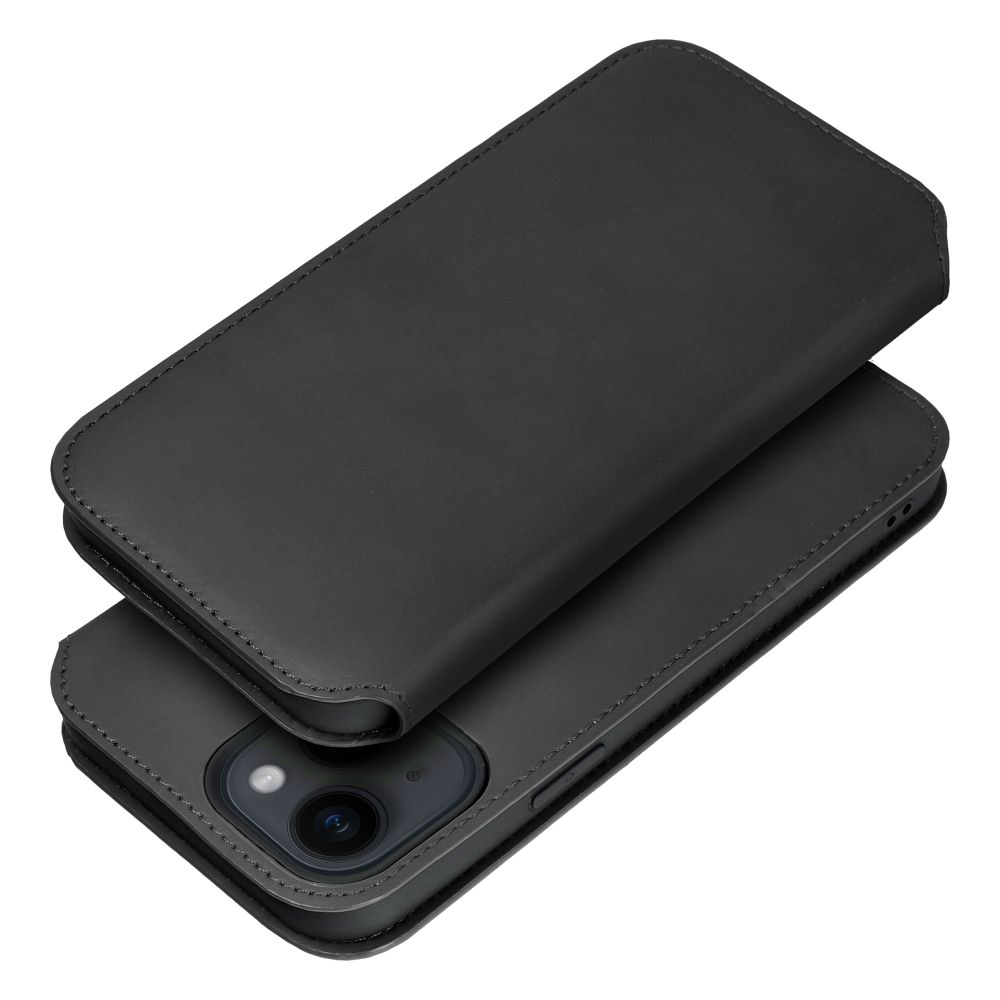 Pokrowiec etui z klapk Dual Pocket czarne Xiaomi Redmi Note 13