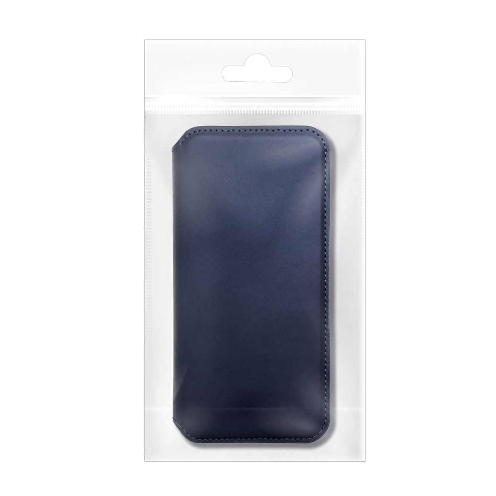 Pokrowiec etui z klapk Dual Pocket granatowe APPLE iPhone 15 Pro Max / 8