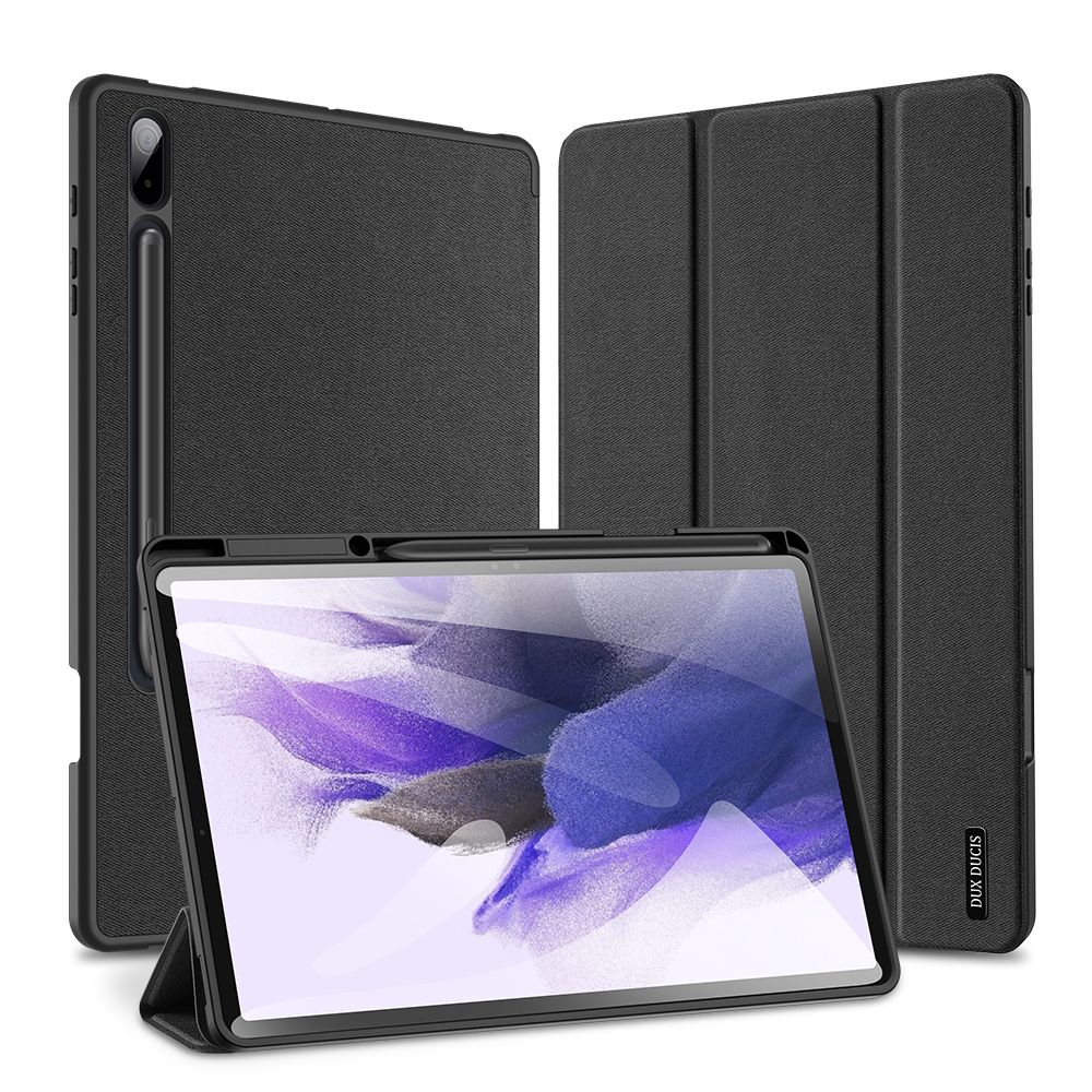 Pokrowiec etui z klapk Duxducis Domo czarne SAMSUNG Galaxy Tab S8