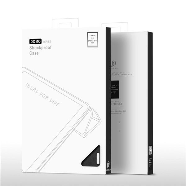 Pokrowiec etui z klapk Duxducis Domo Czarne SAMSUNG Galaxy Tab A7 10.4 / 7