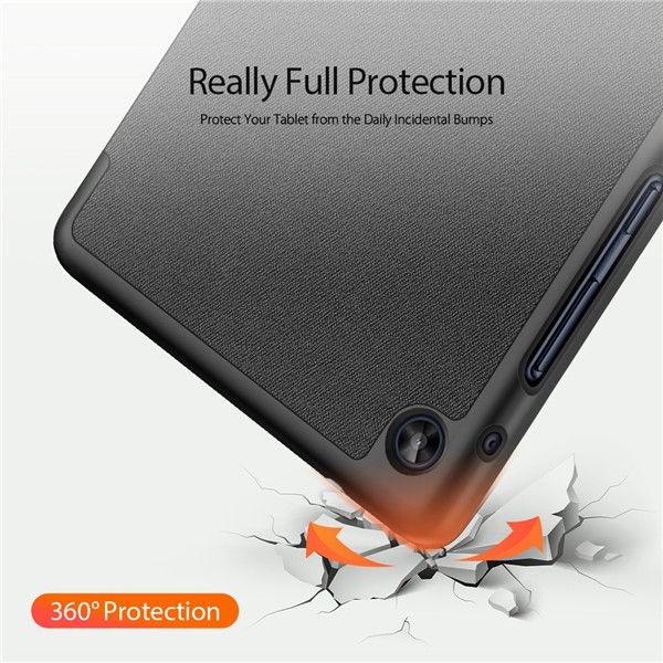 Pokrowiec etui z klapką Duxducis Domo Czarne HUAWEI MatePad T8 8.0 / 8