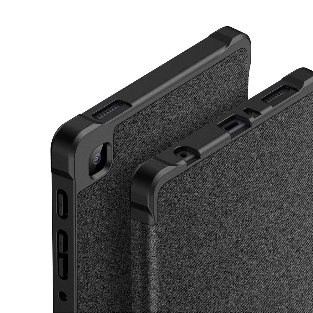 Pokrowiec etui z klapk Duxducis Domo czarne SAMSUNG Galaxy Tab A7 Lite 8.4 / 2
